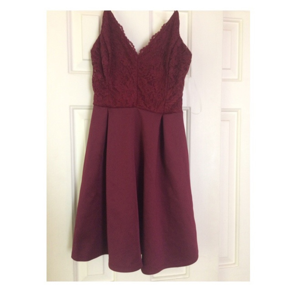 SOLD!!! NWT burgundy dress